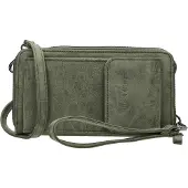 Enrico Benetti Zoë 66908 Schoudertas / telefoontas / portemonnee - Olijf groen
