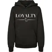 Mister tee Sweatshirt 'Loyalty' zwart / wit