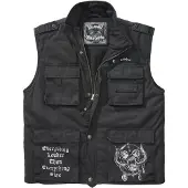Brandit Bodywarmer 'Motörhead Ranger' zwart / wit