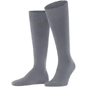 Falke Ultra Energizing met sterke compressie katoen kniekousen heren grijs - maat 41-42 W4