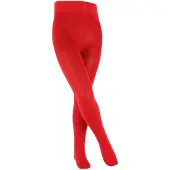Falke Maillot oranje Meisjes Katoen Effen - maat 98-104