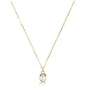 Brosway SYMPHONIA BYM188 GOLD-PLATED KETTING MET KRISTAL 1 STUK
