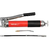 YATO YT-07043, vetspuit, zwart, zilver, aluminium, 800 ml, 27 bar, 41 bar