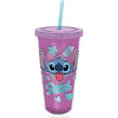 Stor Lilo en Stitch drinkbeker, XXL drink beker, Stitch tumbler
