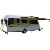 Eurotrail Combi-luifel 411 X 240 Cm Polyester Grijs