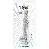 ToyJoy Clear Dildo with Balls 6 inch