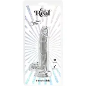 Toyjoy Clear Dildo with Balls 7 inch