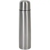 Gerimport thermosfles 1 liter RVS zilver