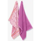 Sissy-Boy Roze handdoek en theedoek