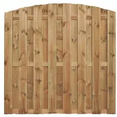 Intergard Schutting tuinscherm 15 planks toog 180x180cm