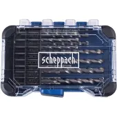 Scheppach Steenborenset SBS15 - 15-delig - Ø3–10 mm - Geschikt voor boren in steen, beton en harde materialen