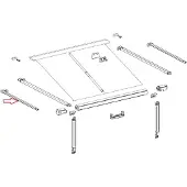 Thule Extender Rafter Arm Assy LH 1200