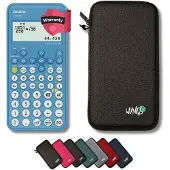 Casio fx-82NL+ incl. WYNGS Beschermhoes Donkergrijs - Wetenschappelijke Rekenmachine - Basis Pakket