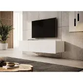Meubella TV-Meubel Calabas wit 150 cm hangend