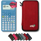 Casio fx-82NL incl. WYNGS Beschermhoes Rood - Wetenschappelijke Rekenmachine - Basis Pakket
