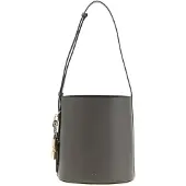 Furla Leren schoudertas Roxie Bucket Bag Urban Gray donkergrijs