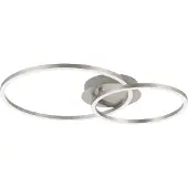 Eglo Design plafondlamp Palmaves 2 nikkel