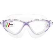 Cressi Planet Swimming Mask Transparant,Paars Clear