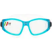 Cressi Galileo Glass Swimming Mask Blauw