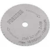 Proxxon Micromot 4006274286528 28 652 Cirkelzaagblad 23 x 2.6 x 0.3 mm 1 stuk(s)