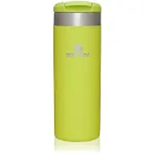 Stanley Aerolight Transit Thermosbeker 0.47L - Houdt 6 Uur Warm - 8 Uur Koud - Vaatwasmachinebestendig - Lekvrij - Geschikt Voor Bekerhouder In Auto - Koffiebekers To Go - Electric Yellow
