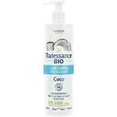 Natessance Organic Coconut Revitalising Body Lotion Intense Hydratatie 400 ml Melk