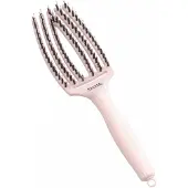 Olivia Garden Finger Brush Combo Medium Pastel Pink Haarborstel - Medium