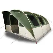 vidaXL Tunneltent 5-persoons waterdicht groen