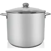 Kruger Jumbo pot, Pan + steelpan, Zilver