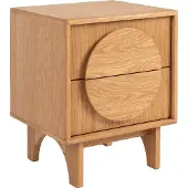 Zuiver Bijzettafel Side Table / Bedstand Groove Natural Oak
