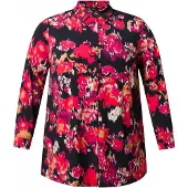 Colletta Neeltje Tops - Soft Red/Multi Colou