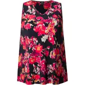 Colletta Nila Tops - Soft Red/Multi Colou