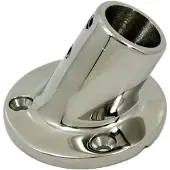 Goldenship Round 60º Base Zilver 22 mm