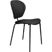 Zuiver The Ocean Chair Eetkamerstoel Zwart