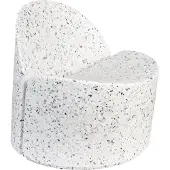 Zuiver Fauteuil Bloom Lounge Chair White-Terrazzo