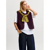 Jack & Jones Bodywarmer 'JXVera' aubergine