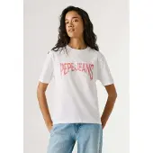 Pepe Jeans Shirt 'Maca' oranje / wit