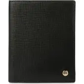Bugatti portemonnee Roccia Upright Wallet with flap Black zwart