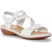 Rieker 659C7 Sandalen | Maat 38 Dames Wit