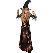 Boland Kinderkostuum Dazzling witch (7-9 jaar) - Carnavalskleding