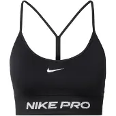 Nike Sport bh 'Pro' zwart / wit