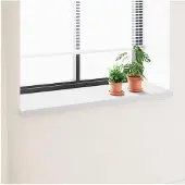 vidaXL Raamdorpel Wit 140 x 50 x 4,5 cm PVC