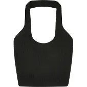 Urban Classics Gebreide top zwart