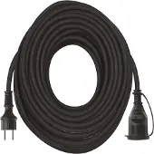 VB Extend Verlengsnoer 10 meter neopreen 3x1,5mm H07RN-F zwart