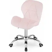 Viking Choice AVOLA - Bureaustoel - velvet - ergonomisch - roze