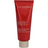 Clarins Super Restorative Age-Control Handcrème, Crème, Voor dames, Universeel, Anti-aging, Anti-rimpels, Verstevigend, Voedend, Volumegevend, Voedend,..., 100 ml, Tube