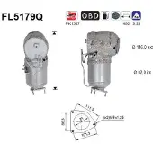 As FL5179Q Roetfilter (DPF)