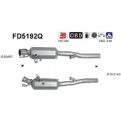 As FD5192Q Roetfilter (DPF)