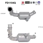 As FD1104Q Roetfilter (DPF)