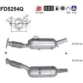 As FD5254Q Roetfilter (DPF)